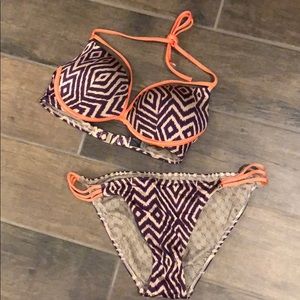 Victoria’s Secret Tribal/Animal 2pc swim